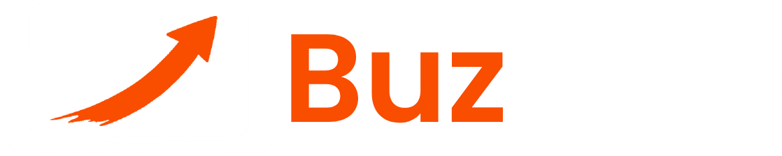 Buzsure White Logo